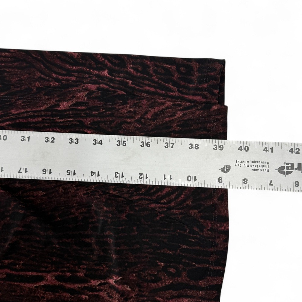 Lauren Ralph Lauren Dress Womens 10 NWT Raisin Toned Animal Print Long Sleeve - Picture 6 of 10